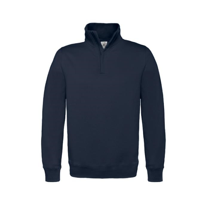 Sweat col zippé 1/2 sans capuche ID.004 Sweat col zippé 1/2 sans capuche ID.004