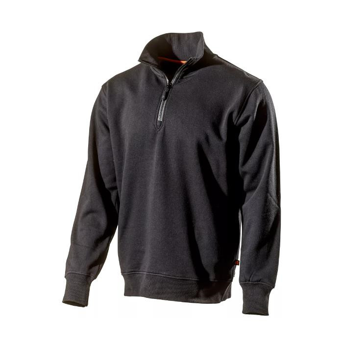 Sweatshirt col zip 6430PB OMNIO Sweatshirt col zip 6430PB OMNIO