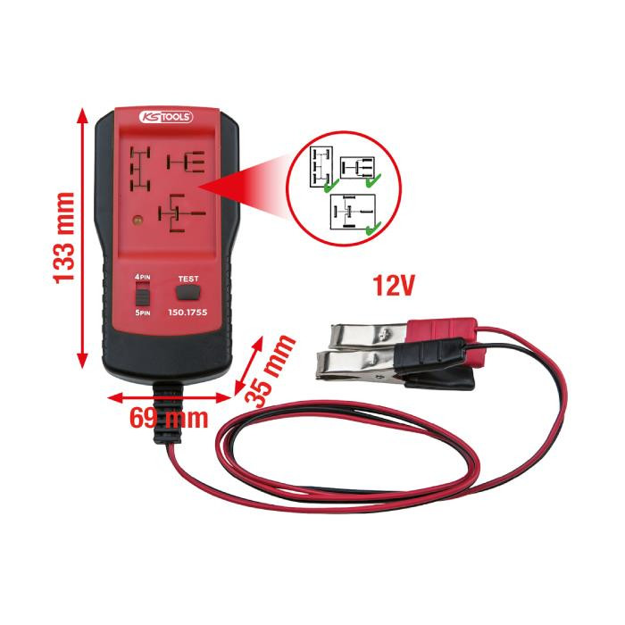 Testeur de relais 12V Testeur de relais 12V