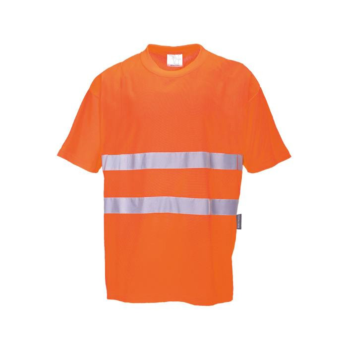 Tshirt manche courte haute visibilité coton S172 Tshirt manche courte haute visibilité coton S172