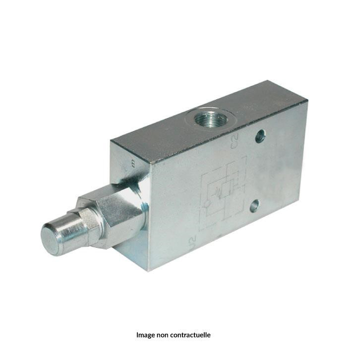 Vanne d'équilibre à simple effet 60L en 1/2" - 30-220 BARS Vanne d'équilibre à simple effet 60L en 1/2" - 30-220 BARS