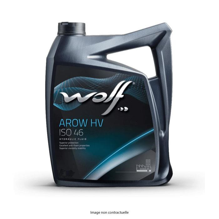 WOLF Huile  hydraulique HV ISO 46 - bidon de 20 litres WOLF Huile  hydraulique HV ISO 46 - bidon de 20 litres